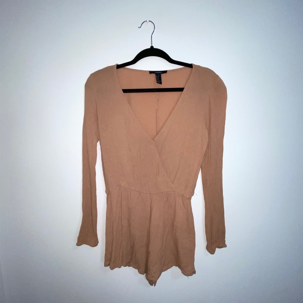 BEIGE ROMPER - Picture 3 of 6